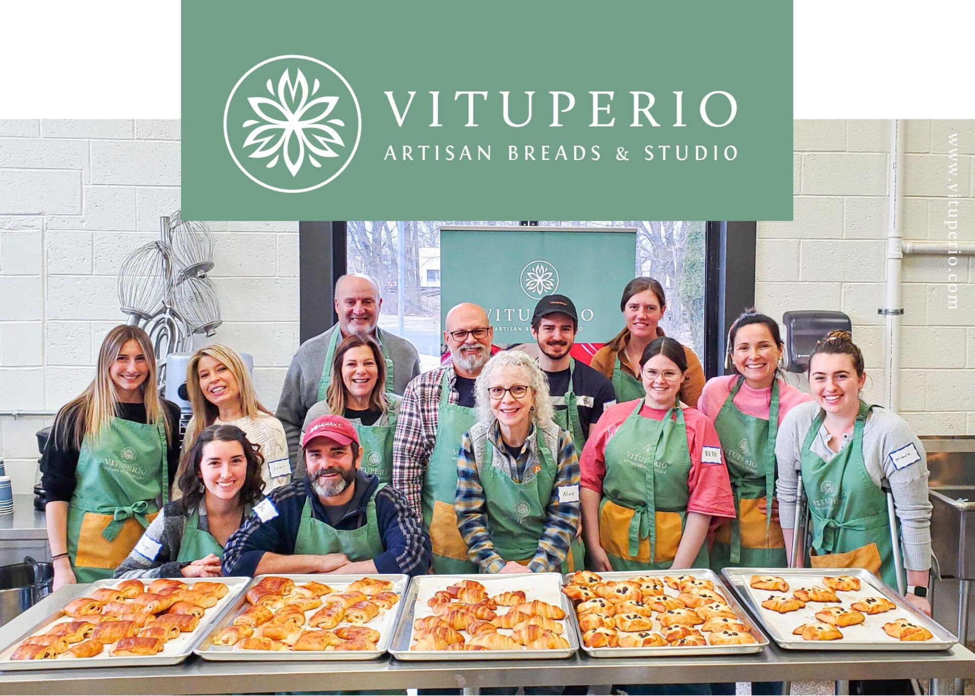 In-Person Croissant Class Group Photo Vituperio